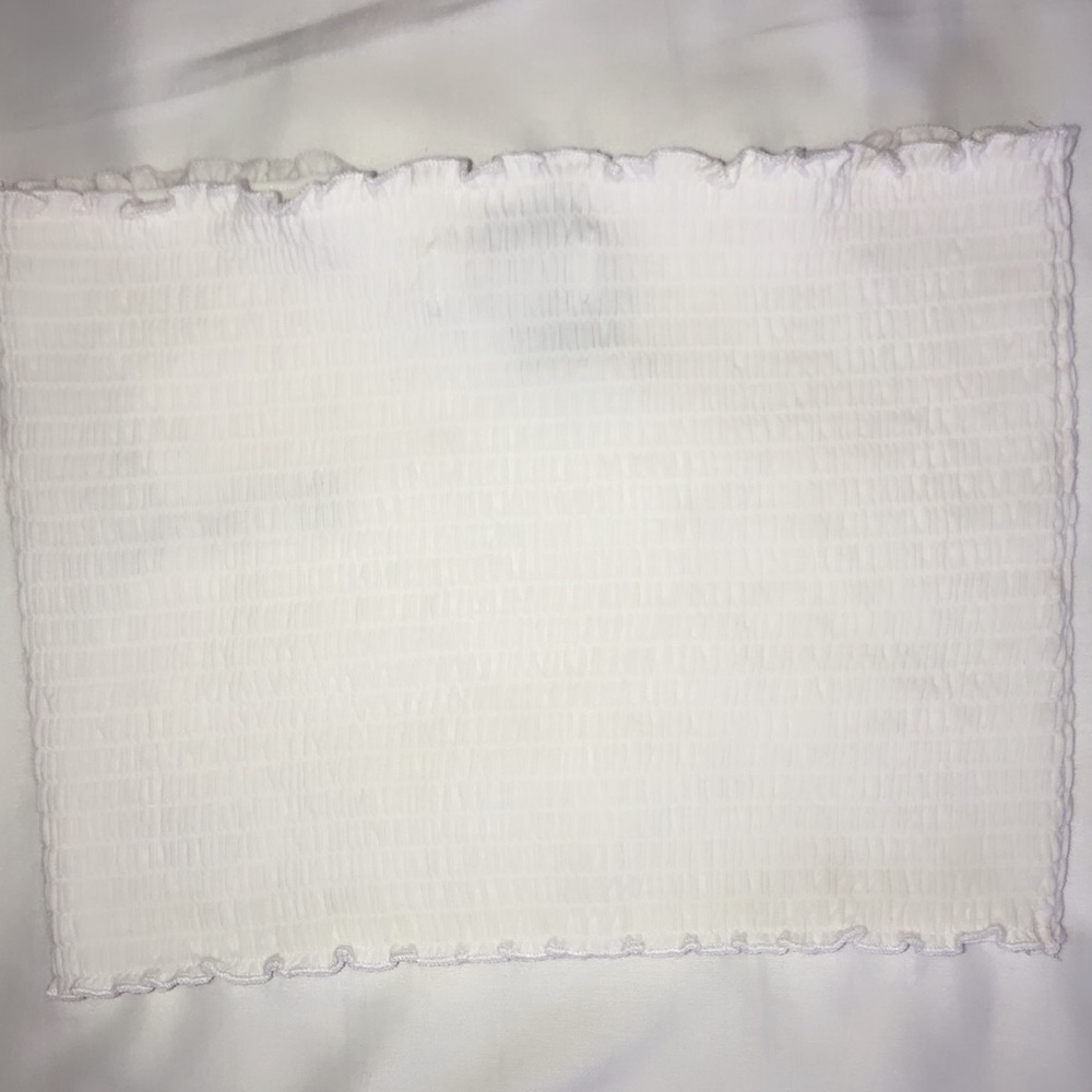White Tubed Top